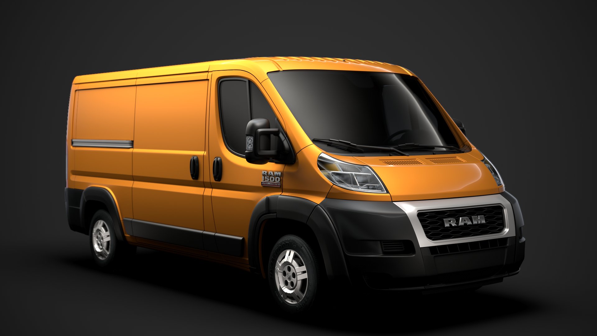 Ram Promaster Cargo 1500 LR 136WB 2020 - 3D Model by Creator 3D