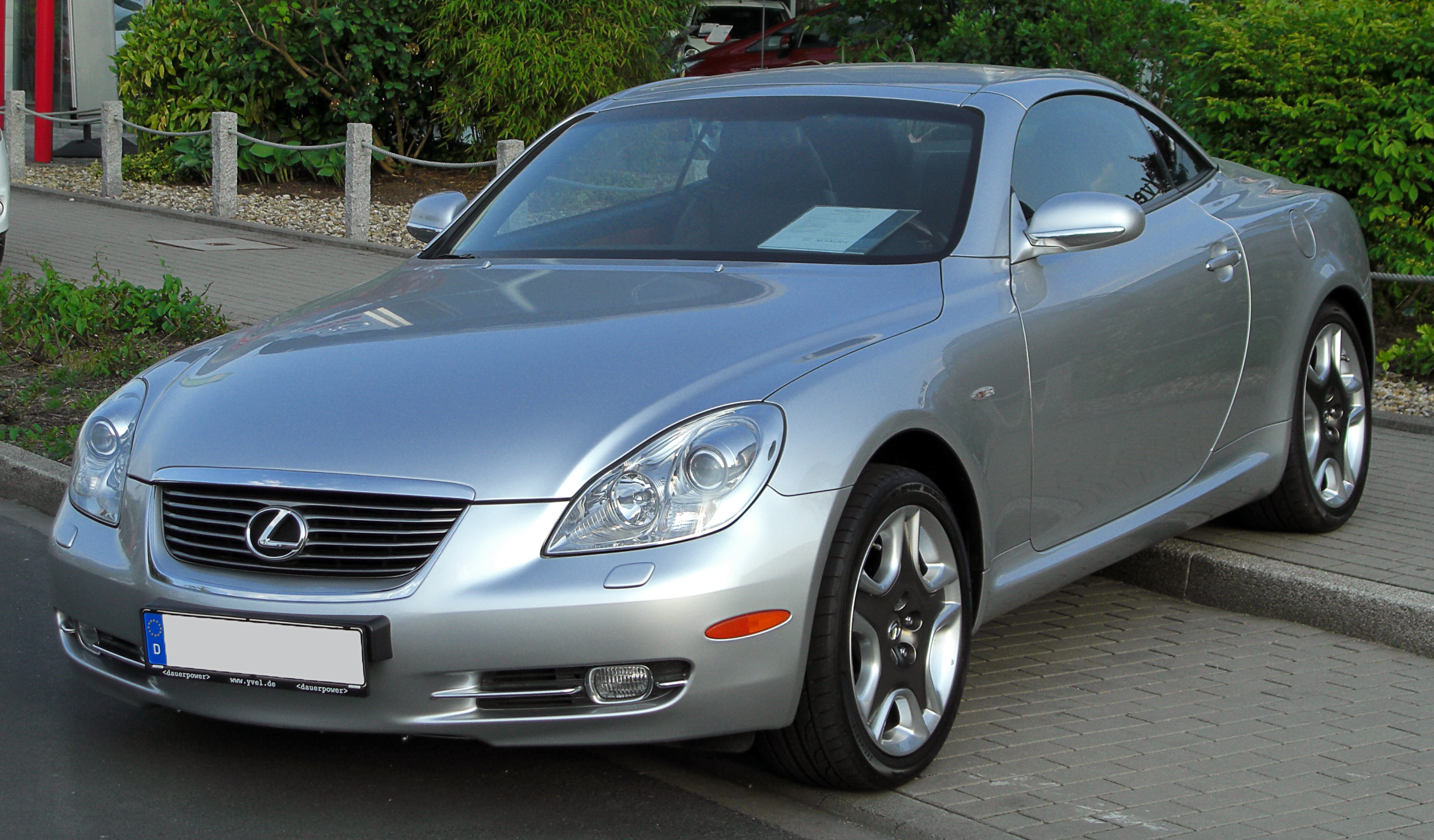 File:Lexus SC 430 II Facelift front 20100524.jpg - Wikimedia Commons