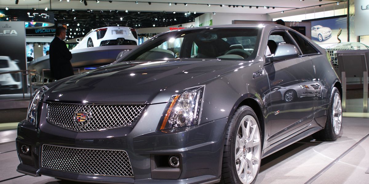 2011 Cadillac CTS-V Coupe Revealed
