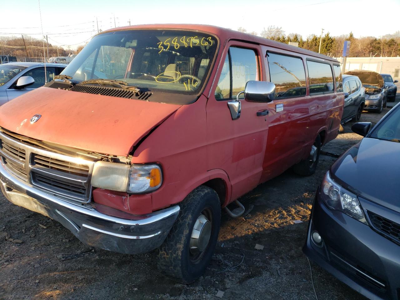 1997 Dodge RAM Wagon B3500 for sale at Copart Baltimore, MD Lot #35889*** |  SalvageReseller.com