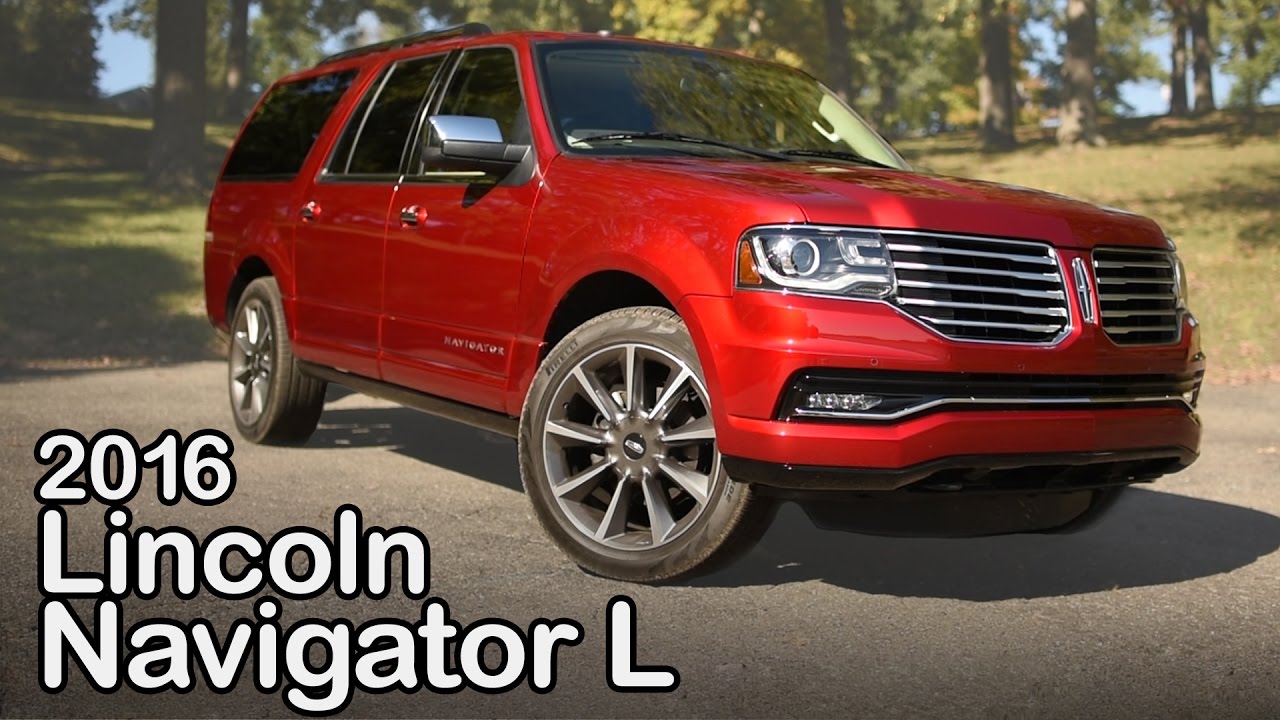 2016 Lincoln Navigator L Review: Curbed with Craig Cole - YouTube