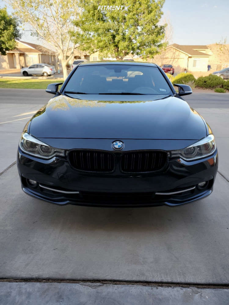 2018 BMW 330i Base with 19x9.5 Rohana Rfx11 and Continental 225x40 on Stock  Suspension | 1411462 | Fitment Industries