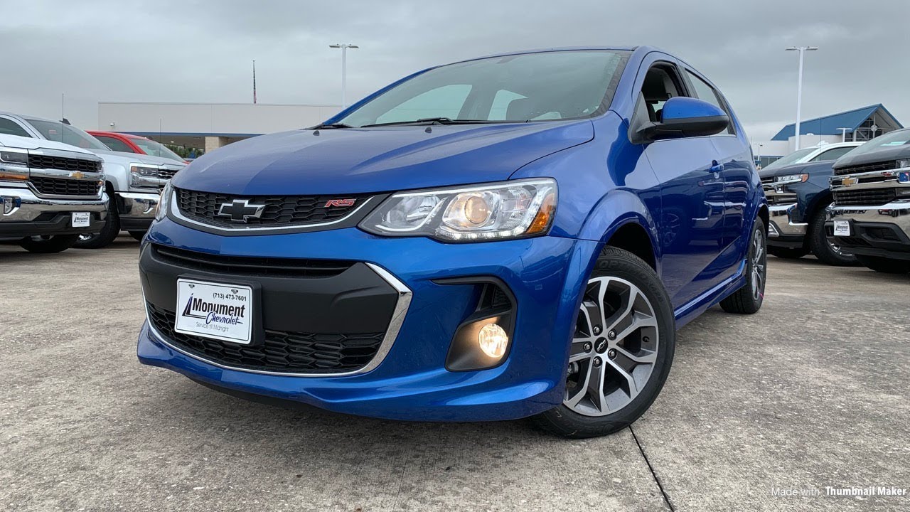 2019 Chevrolet Sonic LT RS ( 1.4L Turbo ) - Review - YouTube
