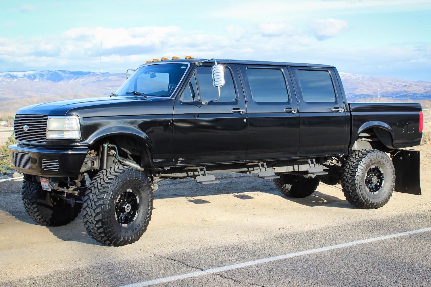 Six Door 1997 Ford F-350 With Nine-Inch Lift Kit Up For Auction