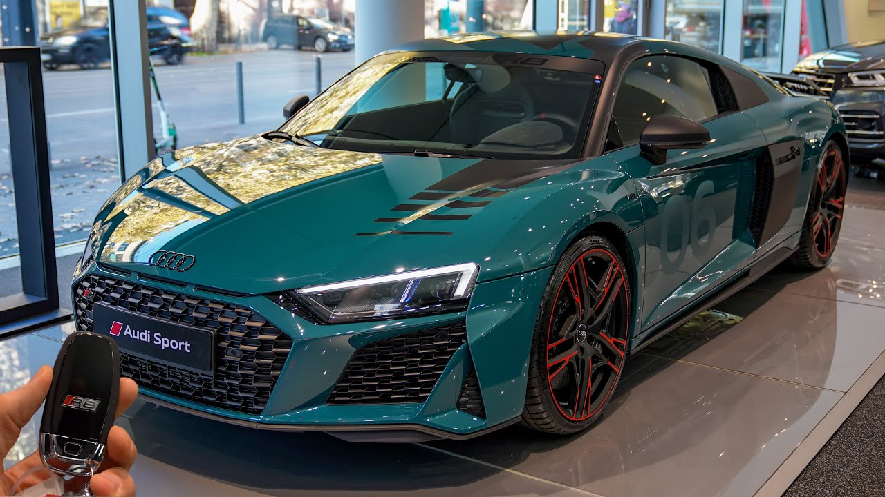 2021 Audi R8 Coupé V10 performance quattro (620hp) Green Hell 06 of 50 -  Visual Review! - YouTube