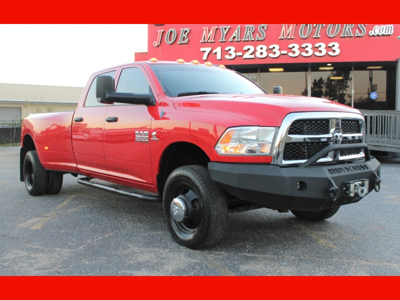 2013 Ram 3500 Tradesman - 4X4 - 6.7L Cummins - Dually - 99K Miles ONLY! Joe  Myars Motors | Dealership in Houston
