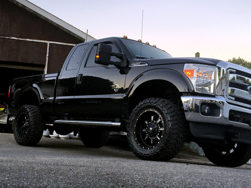 2013 Ford F-250 Super Duty - 20x10 Fuel Offroad Wheels 35x12.5R20 Toyo  Tires 2-inch leveling lift kit