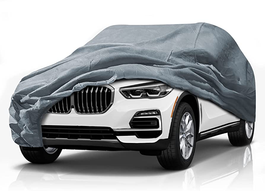 5 Layer Car Cover for BMW X3 2017-2023 SUV 4-Door Semi Custom Fit Full  Coverage Pollution, Dust, Sun, Snow, Rain, Hail All Weather Protection,  Breathable