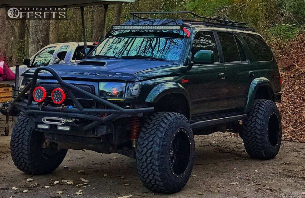 2000 Toyota 4Runner with 18x12 -44 Fuel Maverick and 285/65R18 Nitto Trail  Grappler and Suspension Lift 3.5" | Custom Offsets