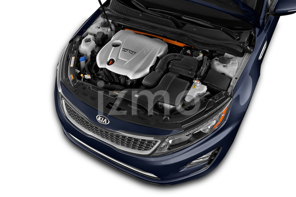2014 KIA Optima Hybrid EX 4 Door Sedan Engine Stock Car | izmostock