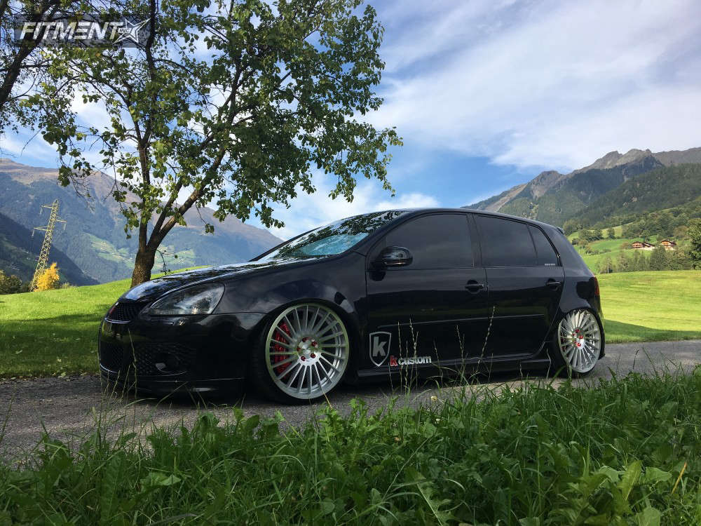 2006 Volkswagen Golf GTI 1.8T with 20x9 Rotiform Ind-t and Nexen 225x30 on  Coilovers | 279772 | Fitment Industries