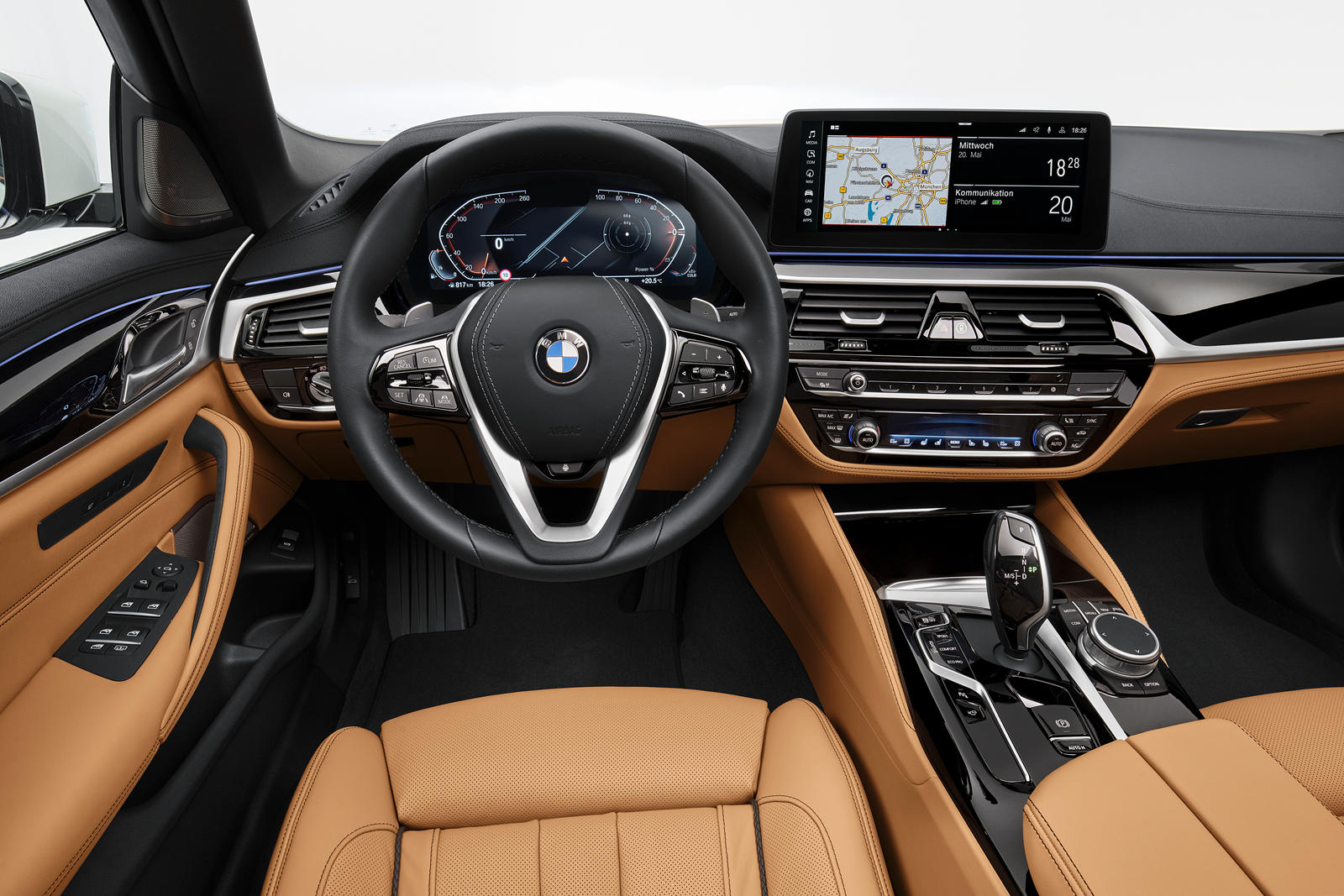 2022 BMW 5 Series Sedan Interior Photos | CarBuzz