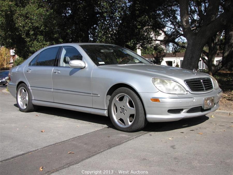 West Auctions - Auction: 2002 Mercedes-Benz S-Class S55 AMG ITEM: 2002  Mercedes-Benz S-Class S55 AMG