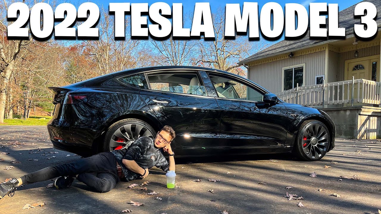 My New CAR! - 2022 Tesla Model 3 Performance! - YouTube