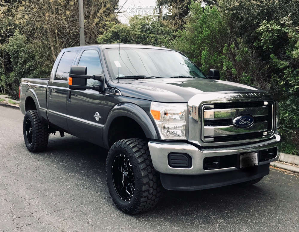2015 Ford F-250 Super Duty with 20x9 -12 Ultra Hunter and 35/12.5R20 RBP  Repulsor Mt Rx and Suspension Lift 3.5" | Custom Offsets