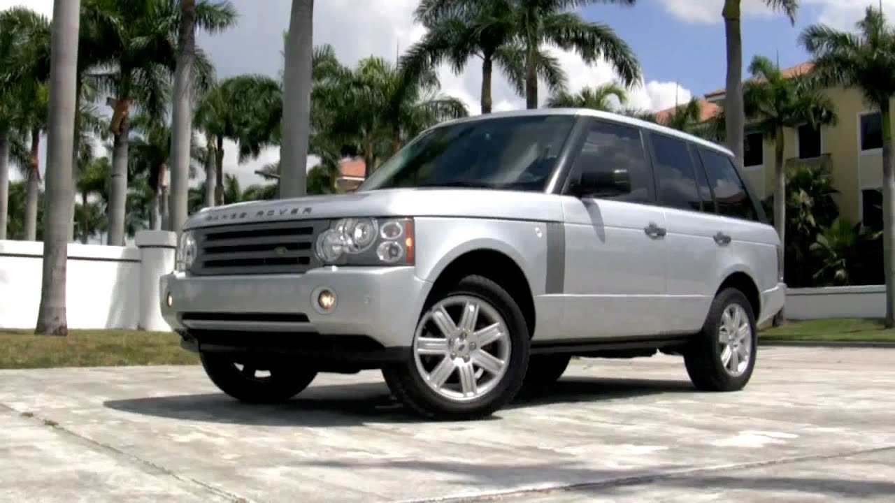 2008 Land Rover Range Rover HSE Silver A2553 - YouTube