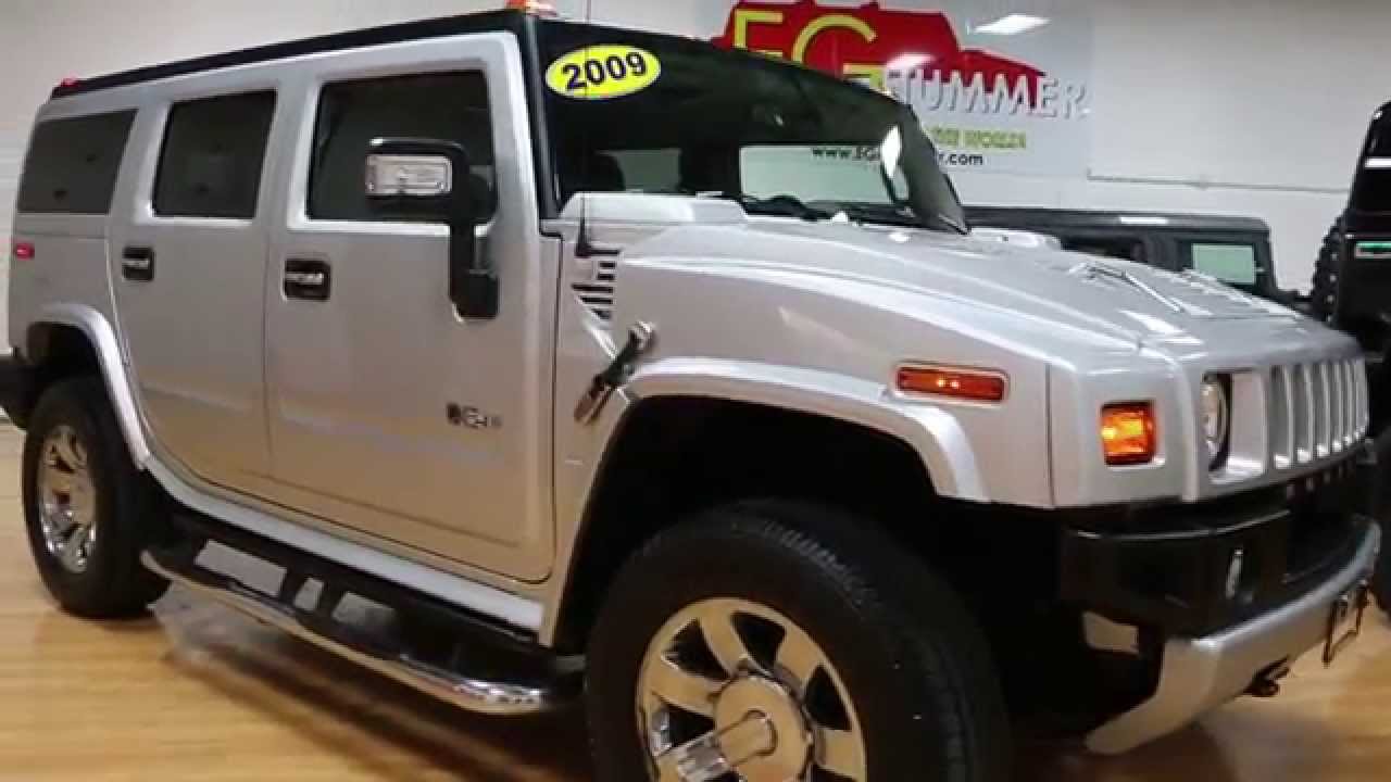 2009 Hummer H2 Limited Edition For Sale~Rare Silver Ice~2nd Row Buckets~LOW  MILES - YouTube