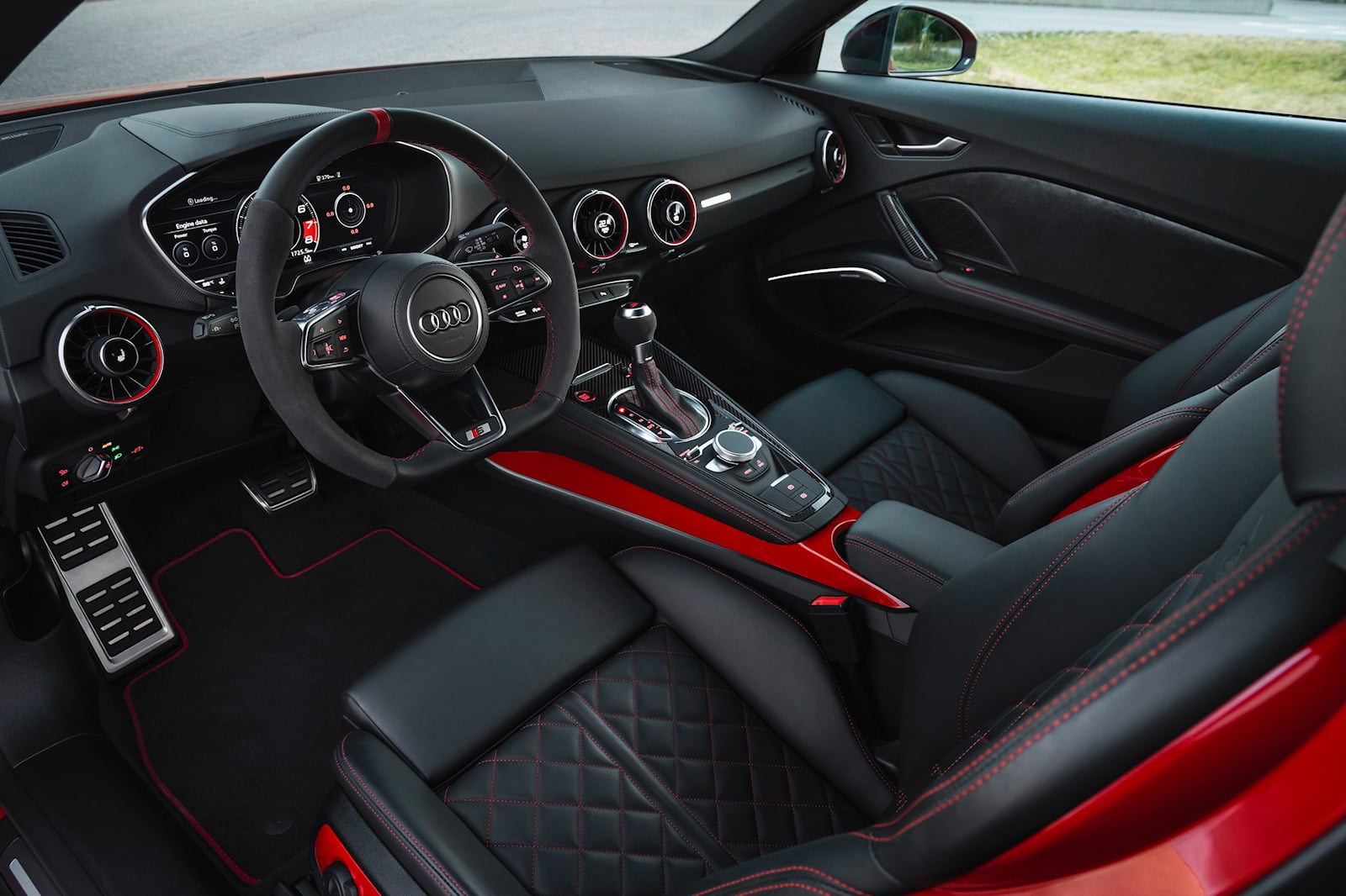 2023 Audi TTS Coupe Interior Dimensions: Seating, Cargo Space & Trunk Size  - Photos | CarBuzz
