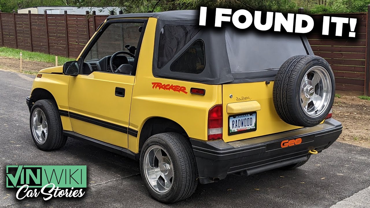My 30 year hunt for a PERFECT Geo Tracker! - YouTube