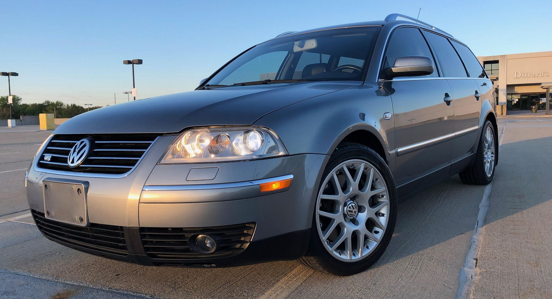 Which One Of You Is Brave Enough To Hit This Rare W8 6-Speed Manual 2003 VW  Passat Wagon? | Carscoops