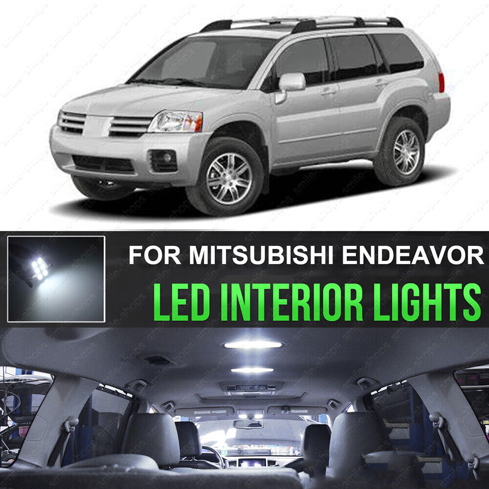 10x Interior 6000K Car Lights Package For Mitsubishi endeavor 2005-2011LED  Bulbs | eBay