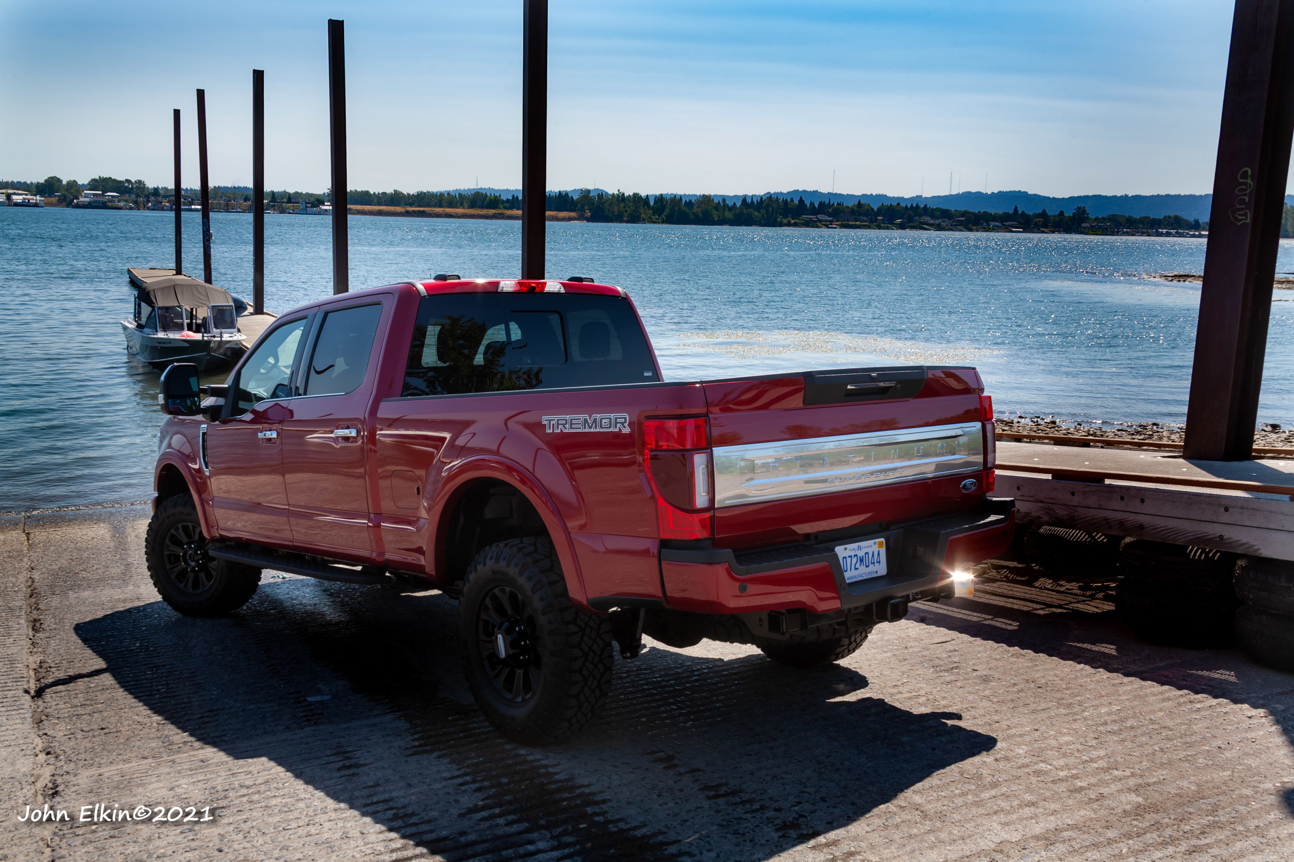 2021 Ford F250 Super Duty Tremor 4X4 with Platinum package