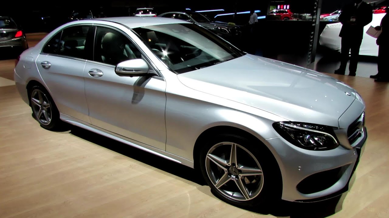 2015 Mercedes-Benz C-Class C200 - Exterior and Interior Walkaround - Debut  at 2014 Detroit Auto Show - YouTube