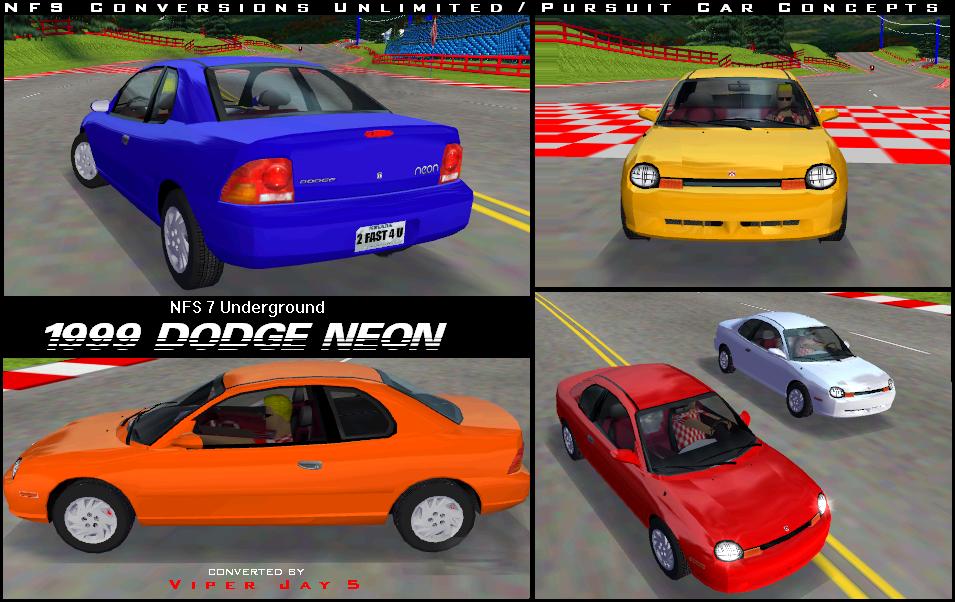 Need For Speed Hot Pursuit Dodge Neon (1999 - NFS 7) | NFSCars