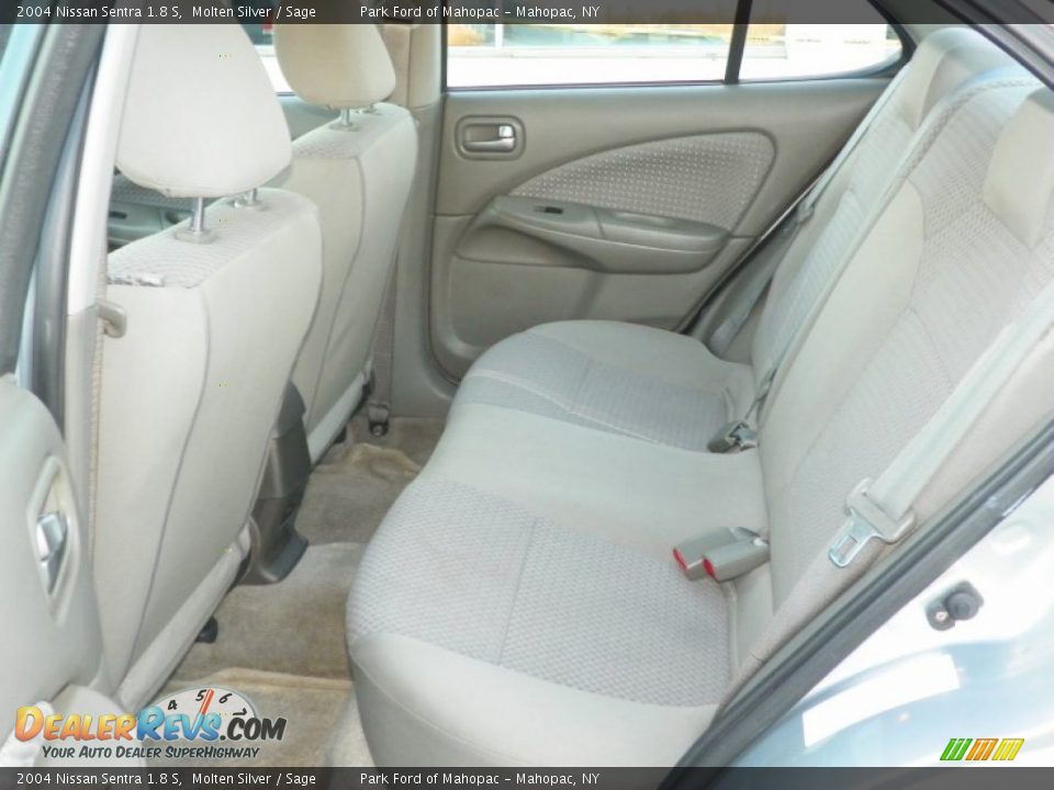 Sage Interior - 2004 Nissan Sentra 1.8 S Photo #6 | DealerRevs.com