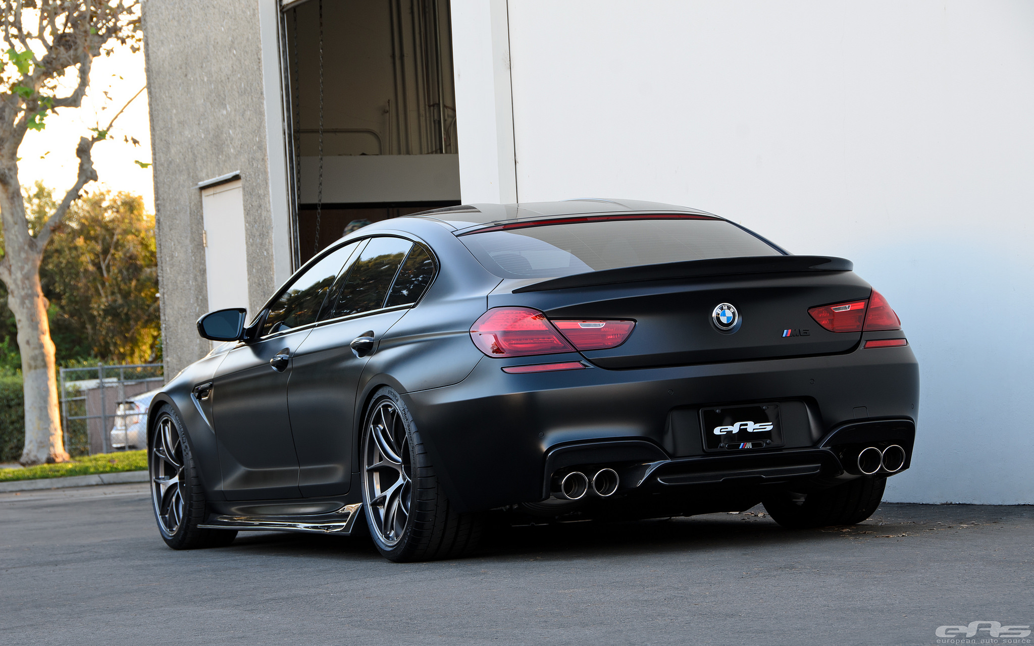 Frozen Black BMW M6 Gran Coupe by EAS