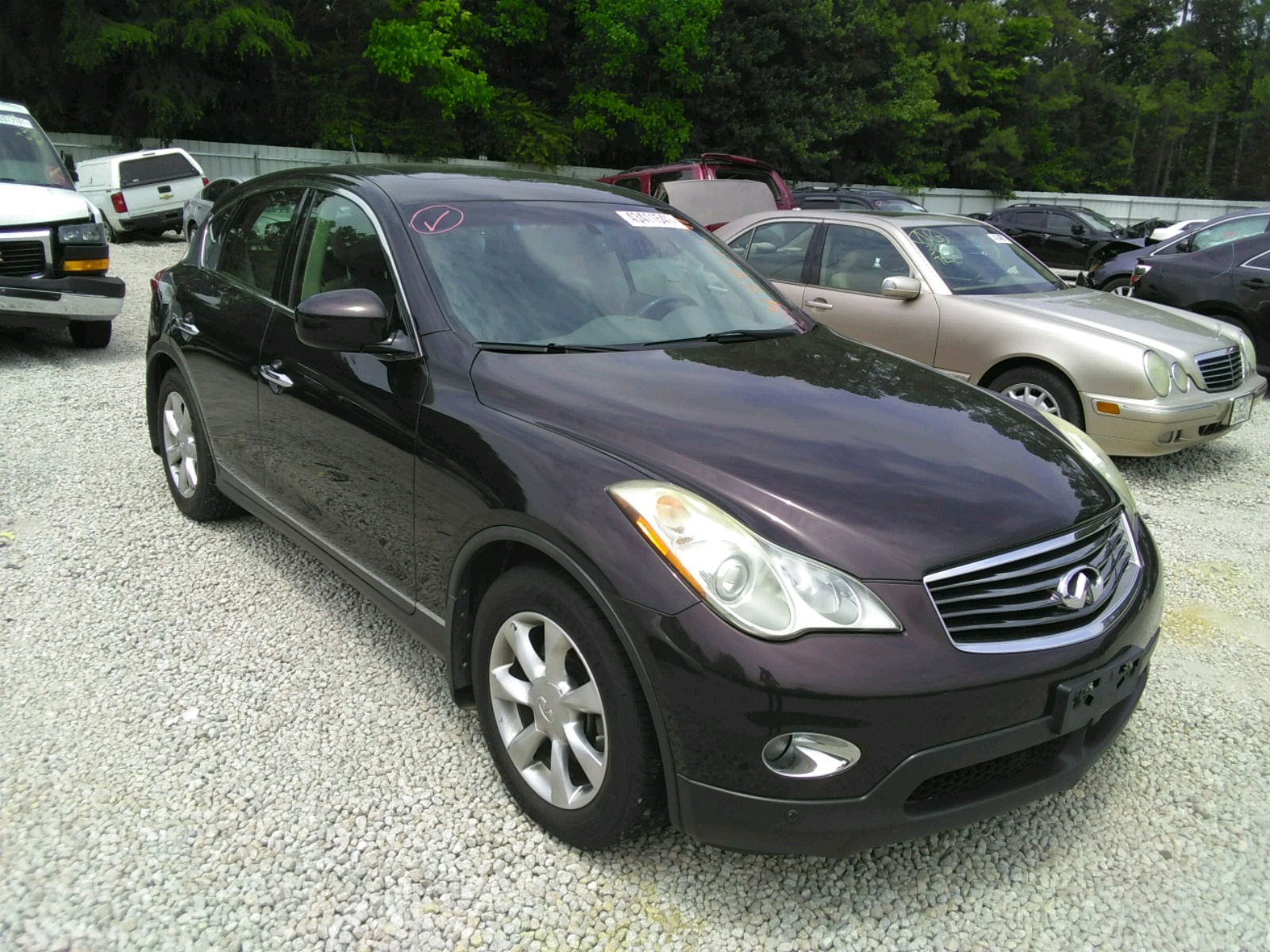 2008 Infiniti EX35 Base for sale at Copart Knightdale, NC Lot #43411*** |  SalvageReseller.com