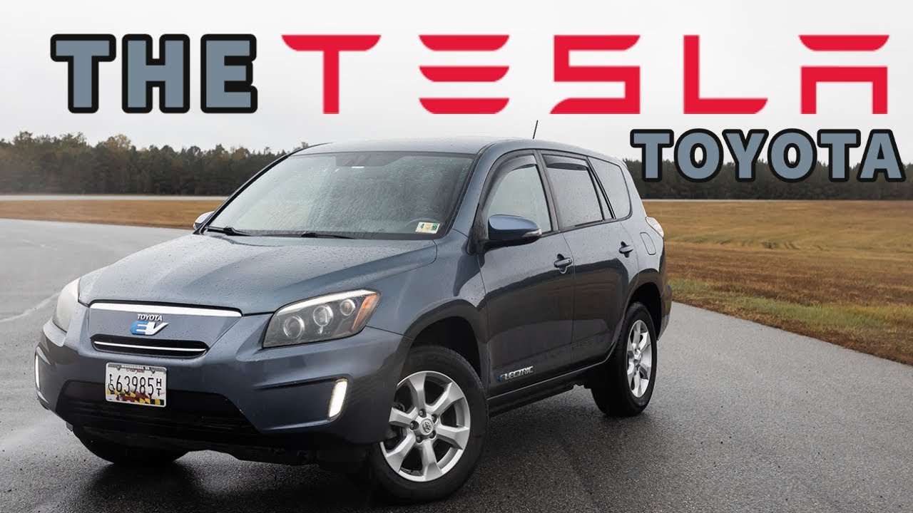 2013 Toyota RAV4 EV Quick Drive: The Tesla Powered Toyota - YouTube