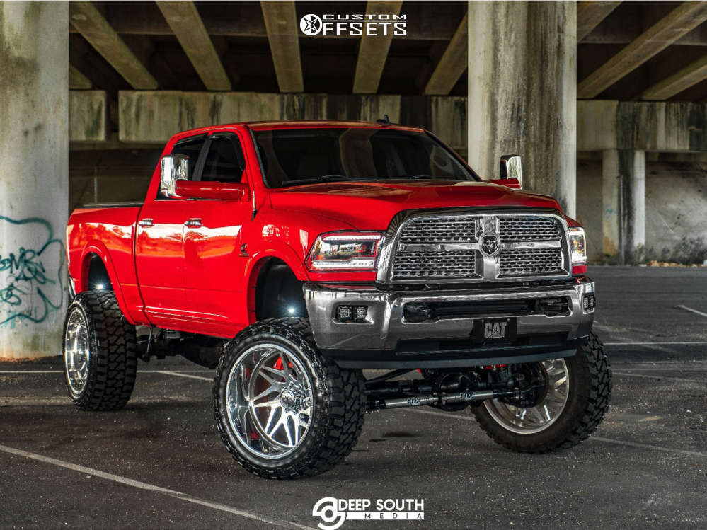 2015 Ram 2500 with 26x14 -73 American Force Genesis and 40/15.5R26 Fury  Offroad Country Hunter MTII and Suspension Lift 10" | Custom Offsets