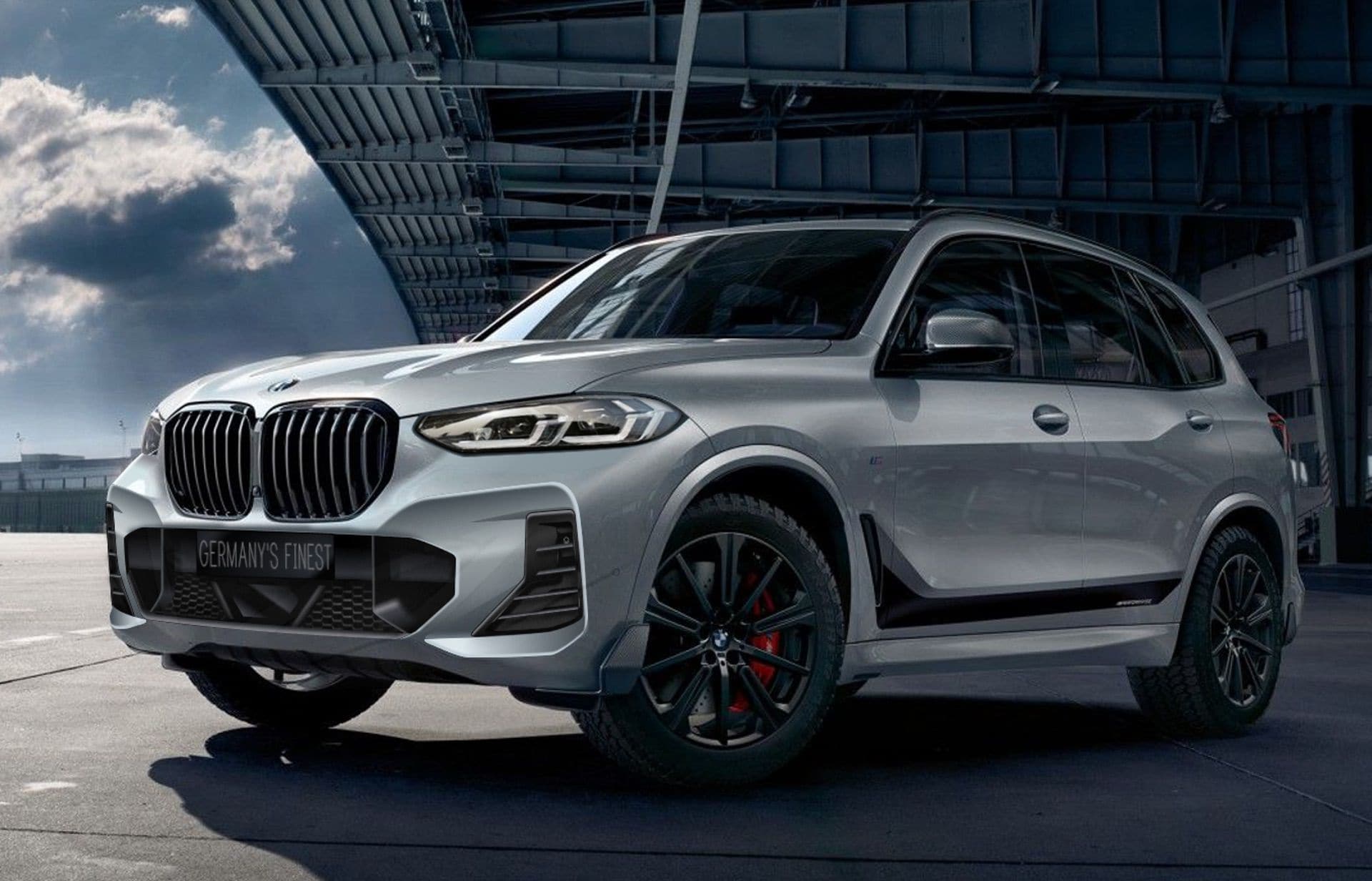 2023 BMW X5 LCI Facelift Rendering Shows a Sleek Front-End
