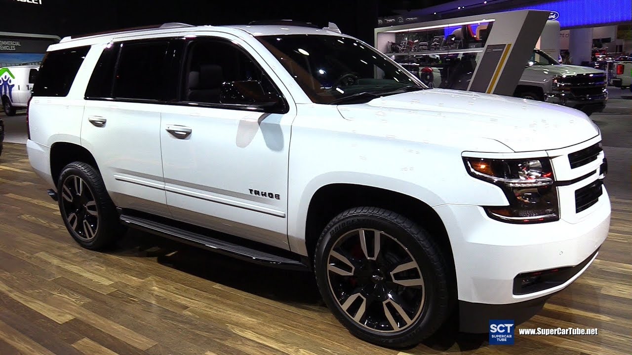 2018 Chevrolet Tahoe Premier - Exterior and Interior Walkaround - 2018  Detroit Auto Show - YouTube