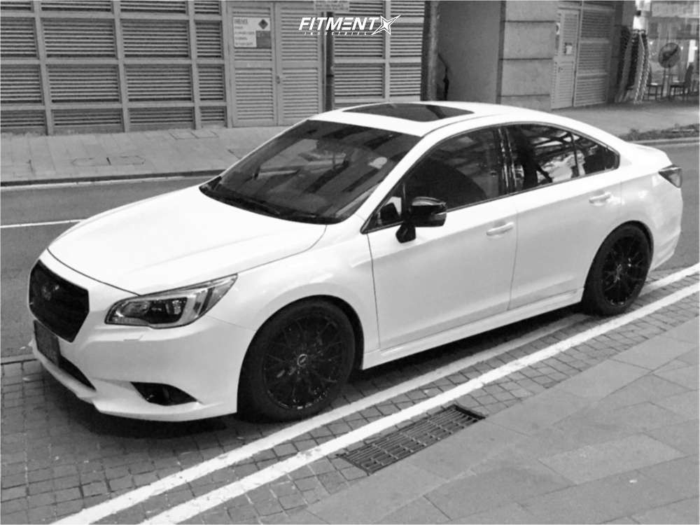2015 Subaru Legacy 2.5i Premium with 19x8 SSW HOCKENHEIM and Goodyear  225x45 on Coilovers | 1875506 | Fitment Industries