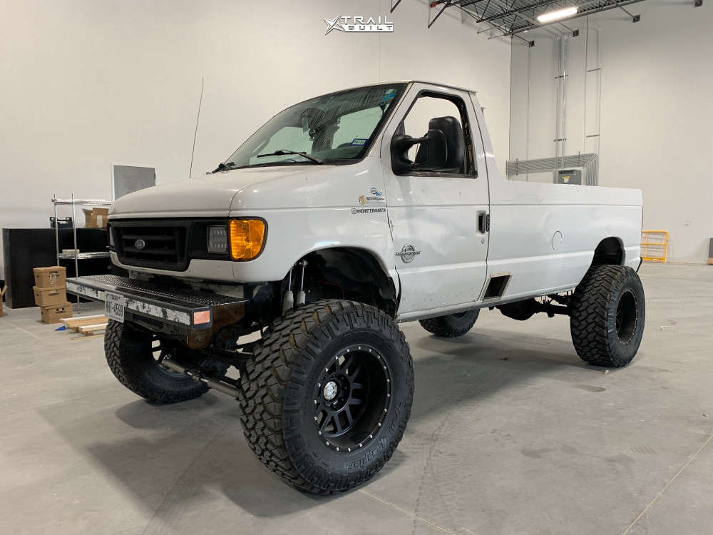 2005 Ford E-350 Super Duty Wheel Offset Super Aggressive 3"-5" Suspension  Lift 10" | 865270 | TrailBuilt Off-Road