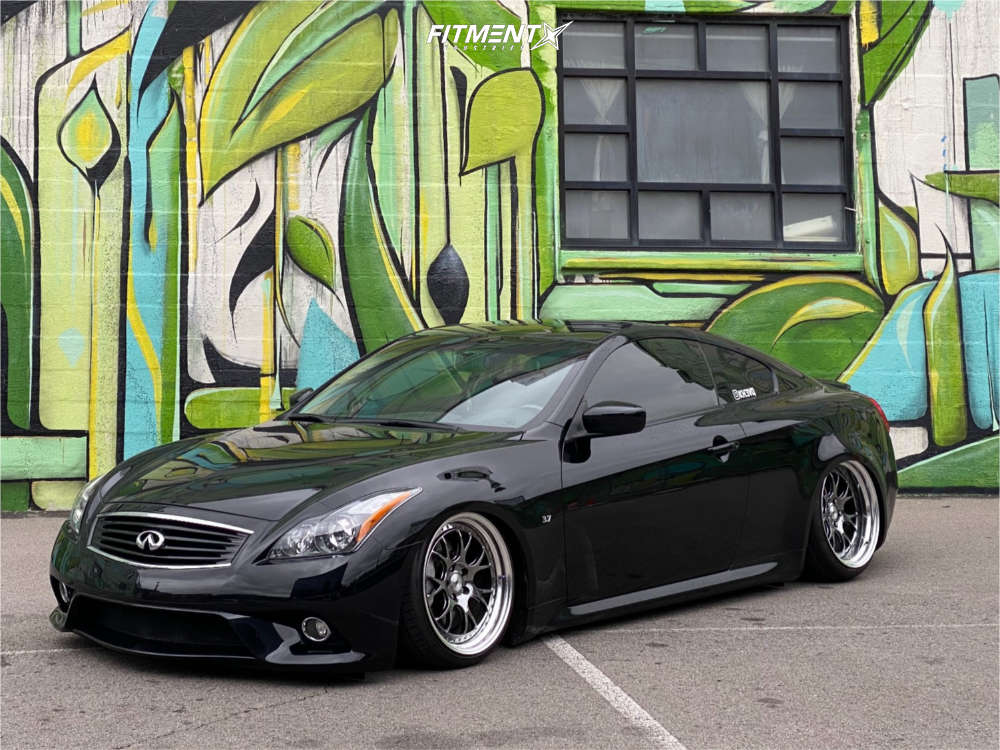 2015 INFINITI Q60 S with 19x9.5 SSR Professor Ms3 and Hankook 225x35 on Air  Suspension | 1647718 | Fitment Industries