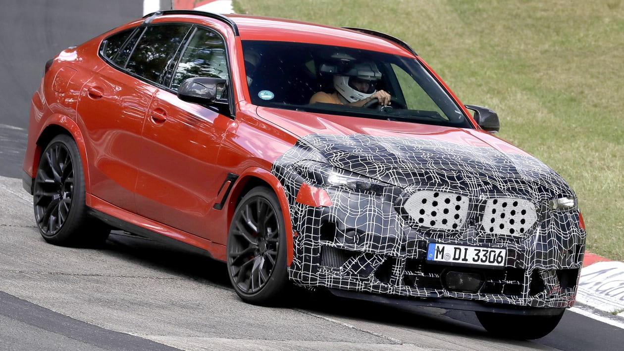 2023 BMW X6 M facelift spotted testing on Nurburgring | Auto Express