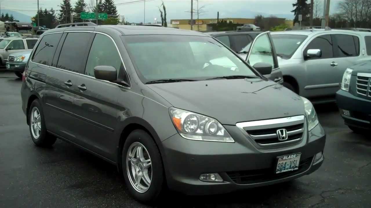 2007 Honda Odyssey Touring - YouTube