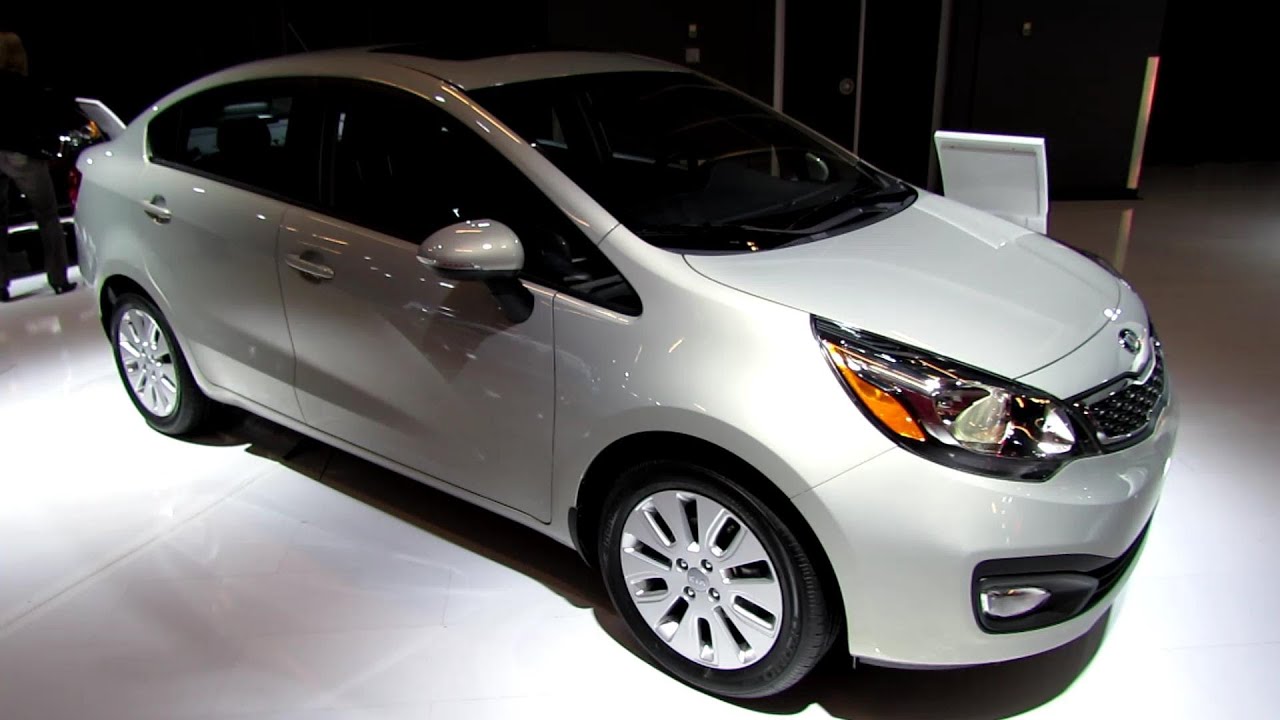 2013 KIA RIO EX-GDi - Exterior and Interior Walkaround - 2013 Montreal Auto  Show - YouTube