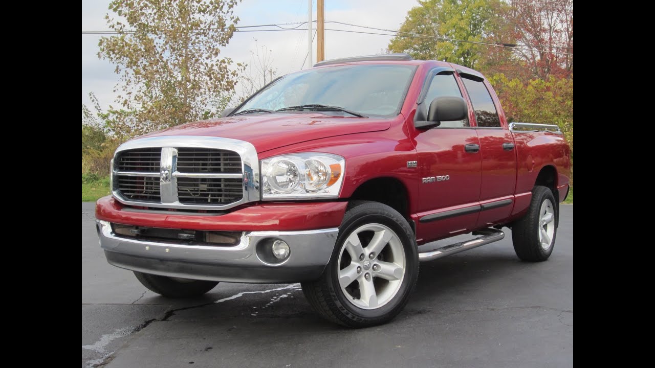 2007 Dodge Ram 1500 Big Horn 4x4 5.7L HEMI SOLD!!! - YouTube