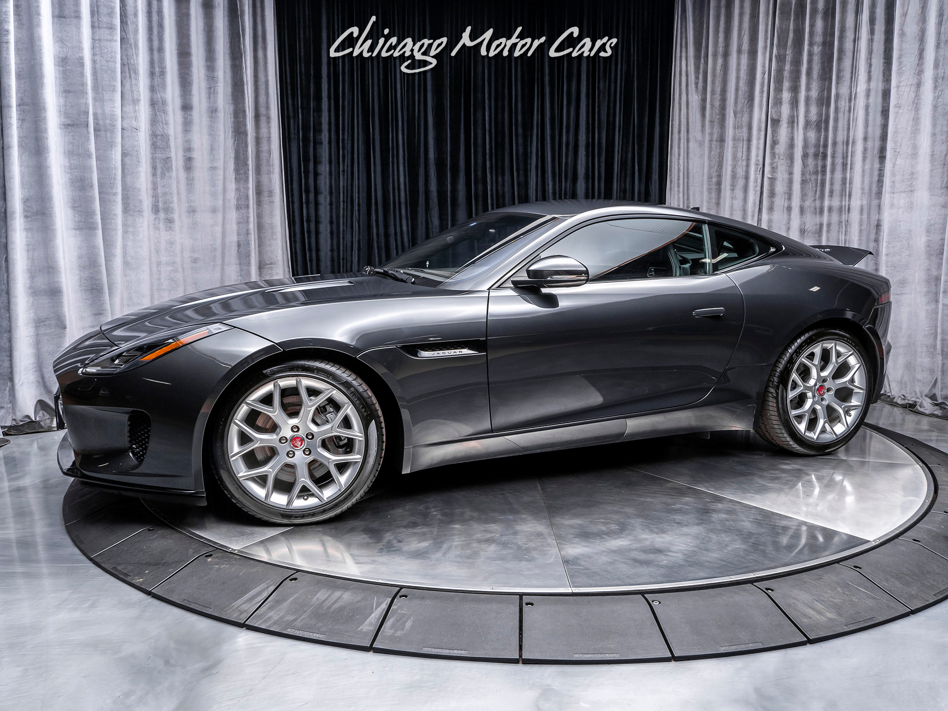 Used 2018 Jaguar F-TYPE 350hp Coupe PREMIUM LEATHER INTERIOR! For Sale  (Special Pricing) | Chicago Motor Cars Stock #16023