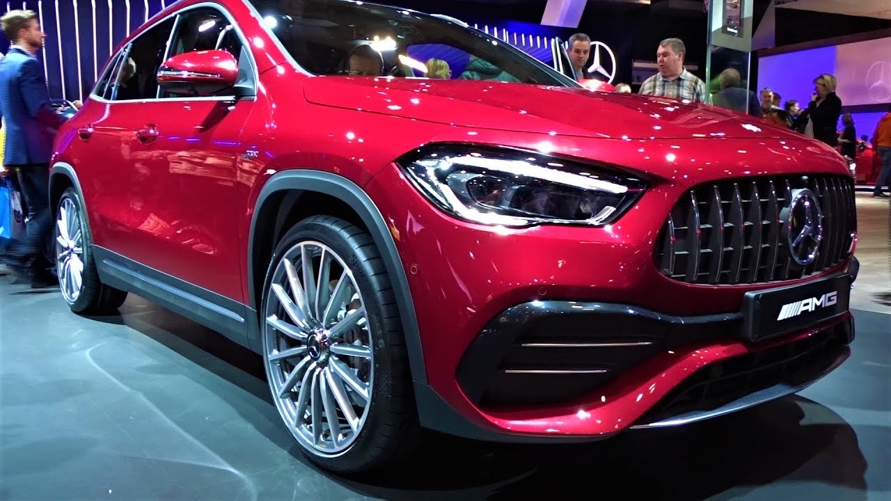 2022 Mercedes-AMG GLA 35 4MATIC SUV - Interior, Exterior, Walkaround -  Brussels Motor Show - YouTube