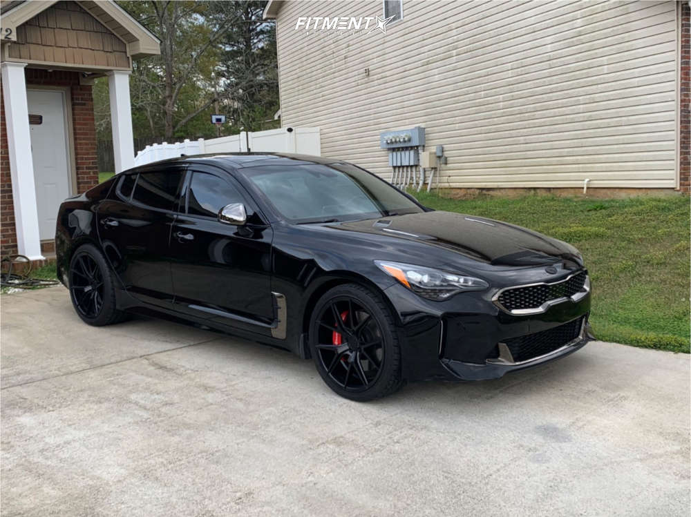2018 Kia Stinger GT2 with 20x9 Verde Axis and Nitto 255x35 on Stock  Suspension | 978894 | Fitment Industries