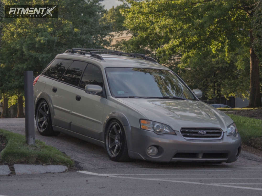 2005 Subaru Outback Limited with 18x9.5 Rota Grid and BFGoodrich 235x40 on  Coilovers | 454141 | Fitment Industries