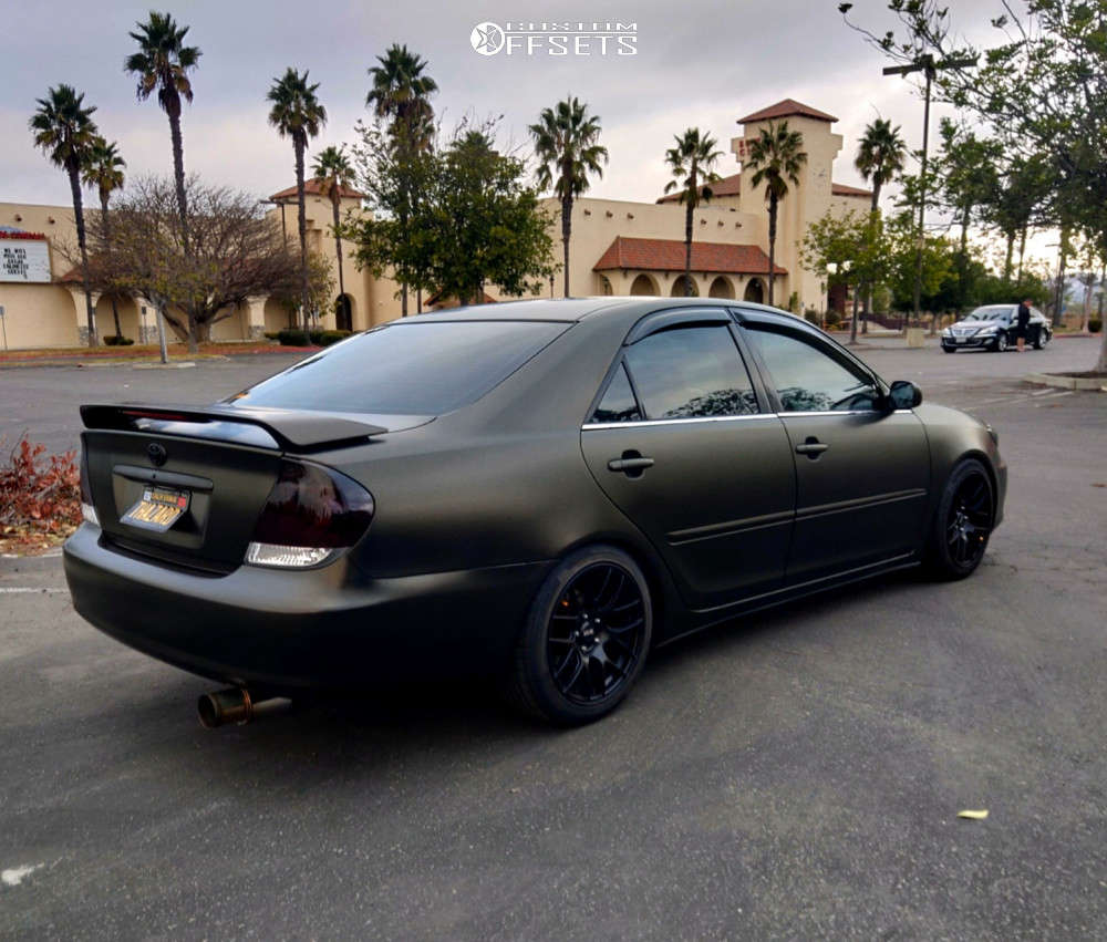 2005 Toyota Camry with 17x8 35 XXR 530 and 205/50R17 Milestar Ms932 and  Coilovers | Custom Offsets