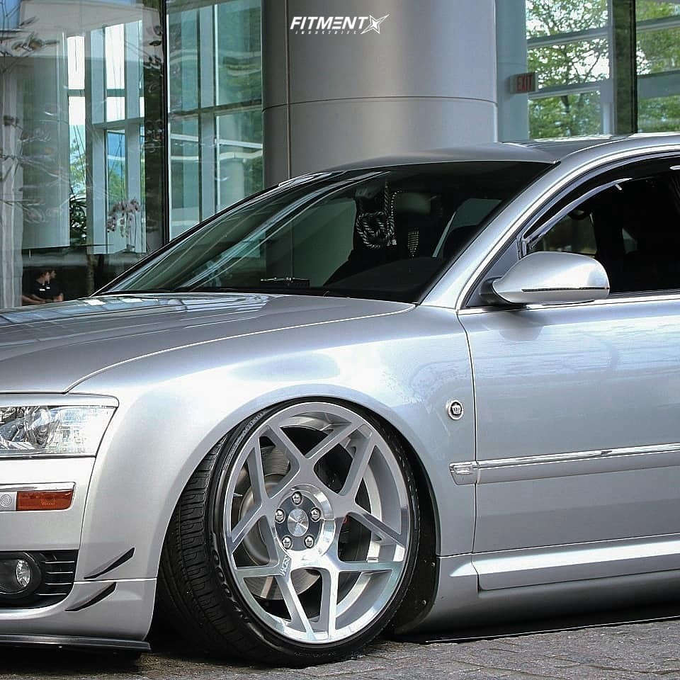 2006 Audi A8 Quattro L with 20x10.5 3SDM 0.08 and Nexen 275x30 on Air  Suspension | 733697 | Fitment Industries