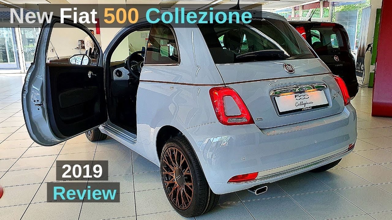 New Fiat 500 Collezione 2019 Review Interior Exterior - YouTube