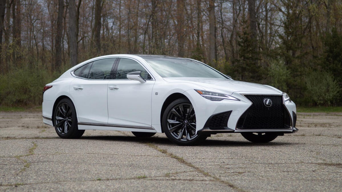 2021 Lexus LS 500 F Sport review: Japanese autobahn destroyer - CNET